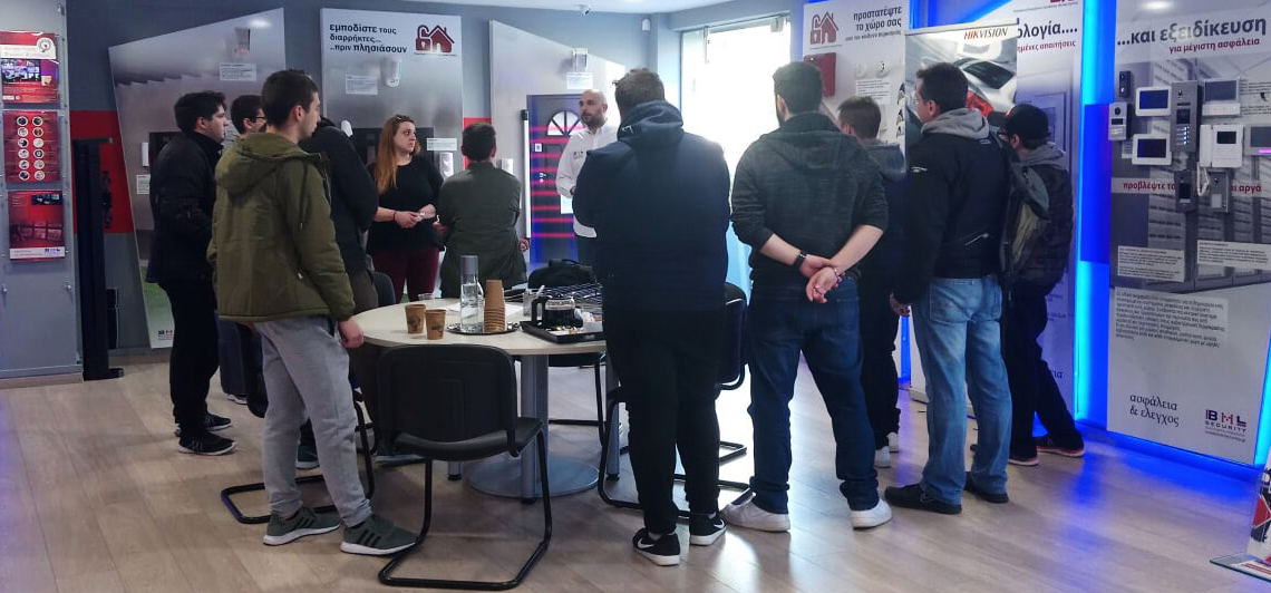 Το ΔΙΕΚ Αγίου Δημητρίου στις εγκαταστάσεις της BML Security